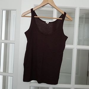 J Crew Brown Tank